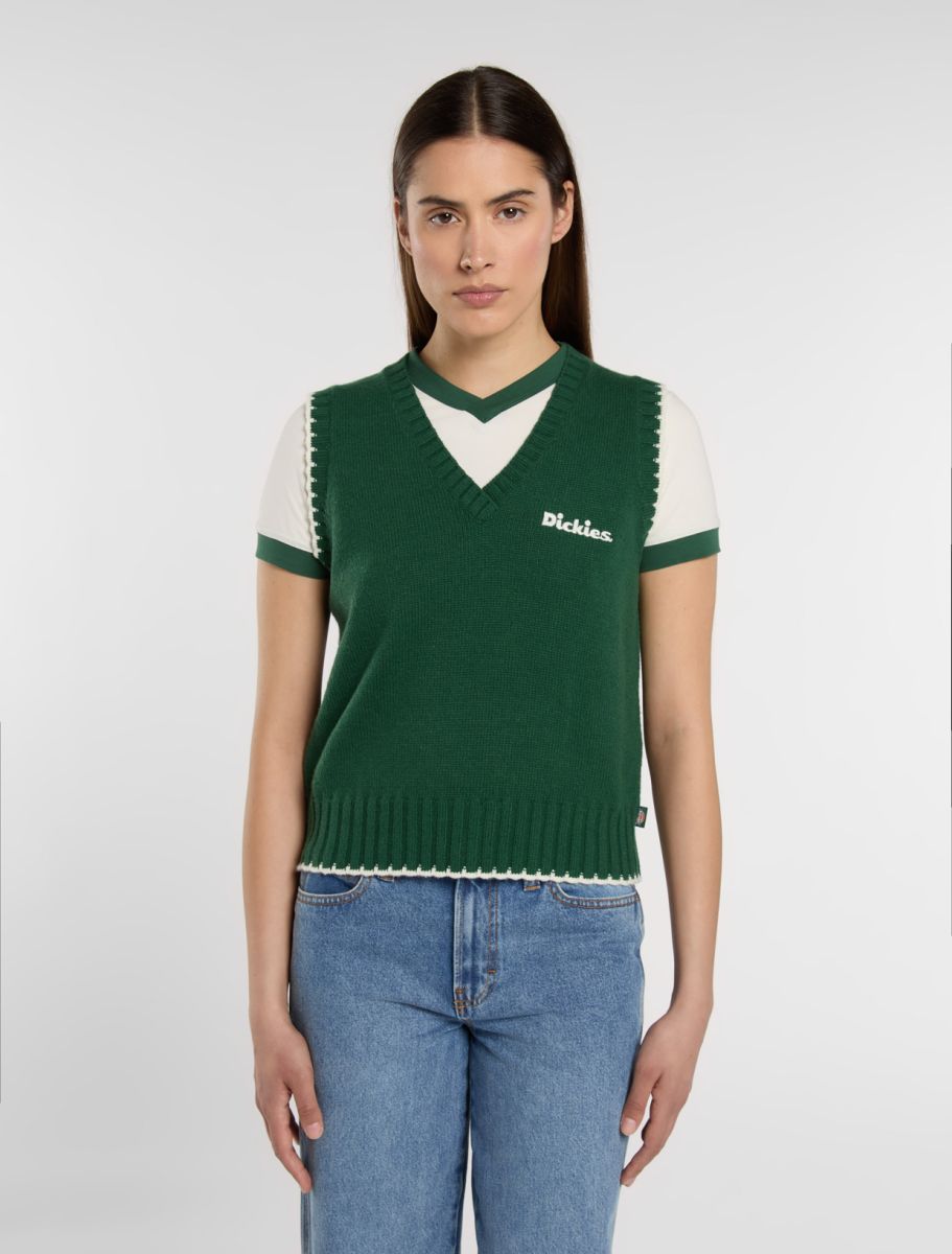 Dickies Slayden Jumper Vest - Pine - Kubanna
