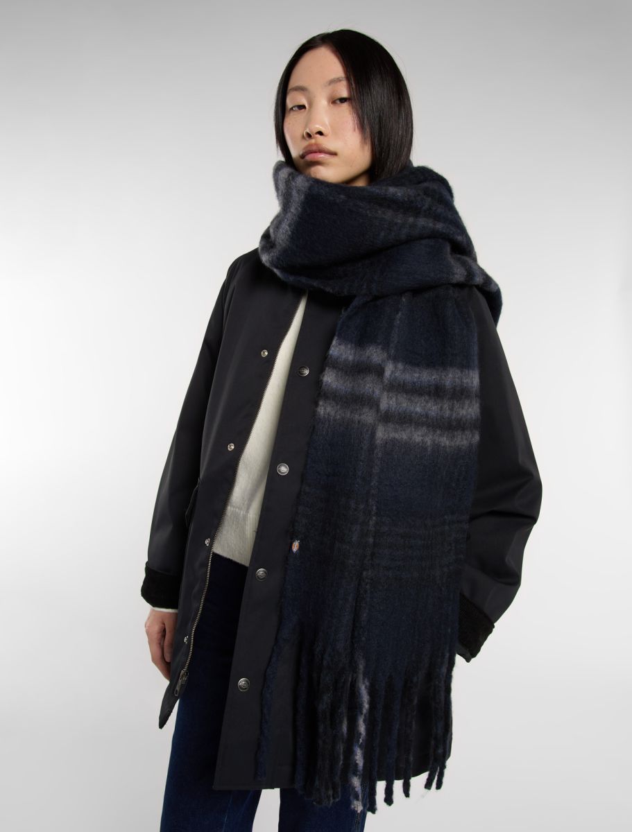 Dickies Oversized Scarf - Dark Blue