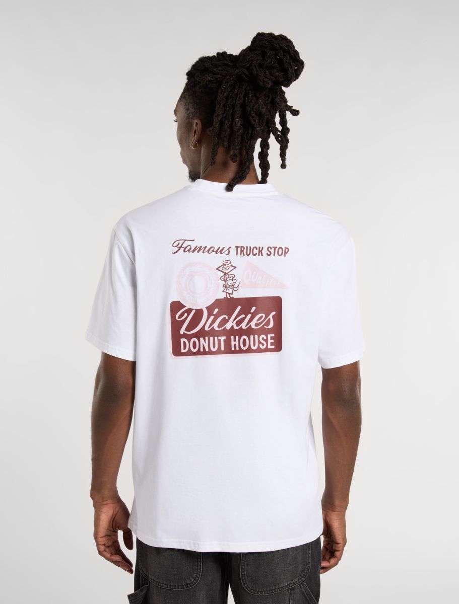 Dickies Donut House Tee - White - Kubanna