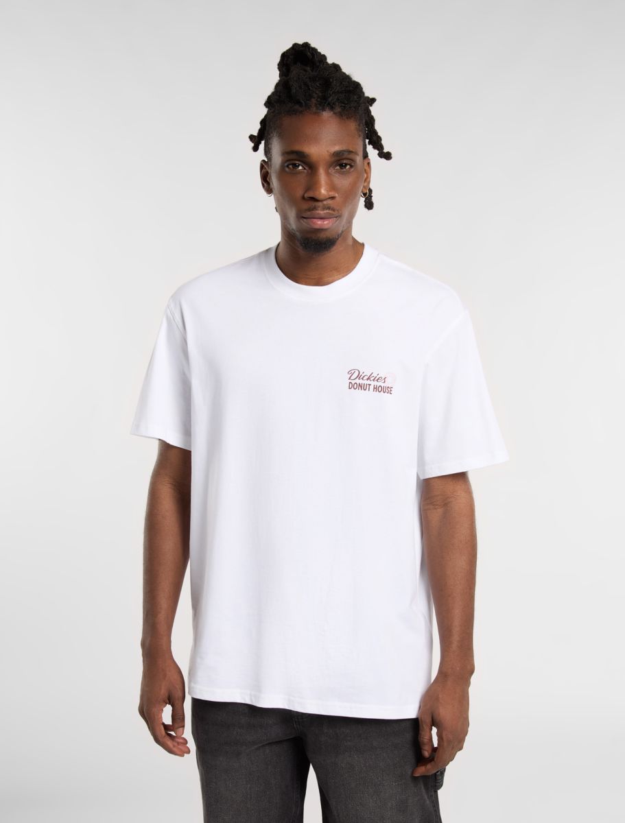 Dickies Donut House Tee - White - Kubanna