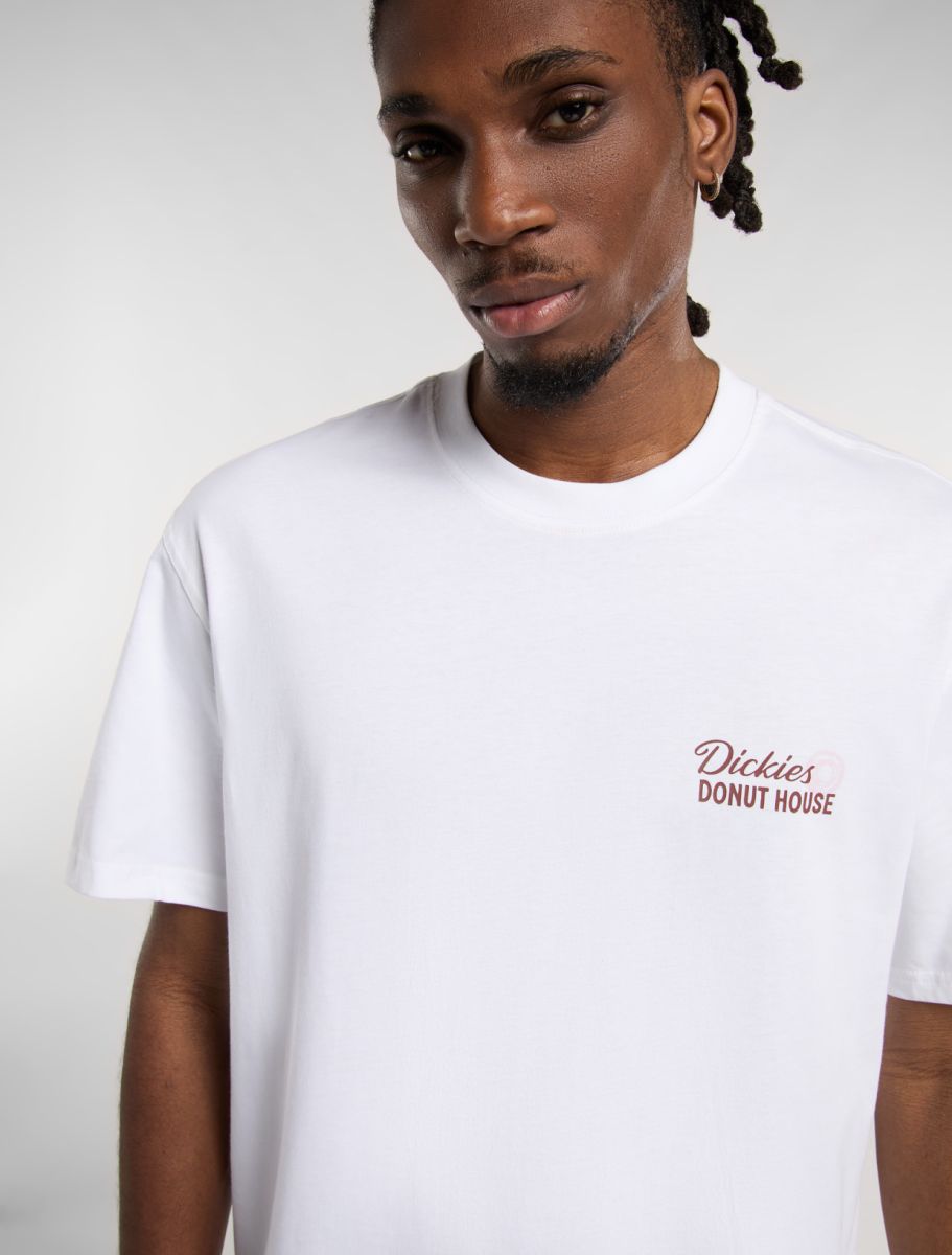 Dickies Donut House Tee - White - Kubanna