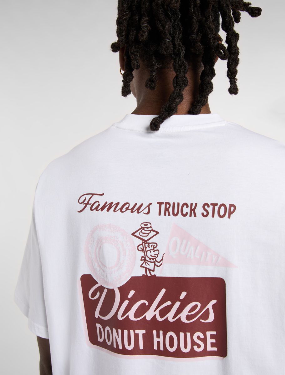 Dickies Donut House Tee - White - Kubanna