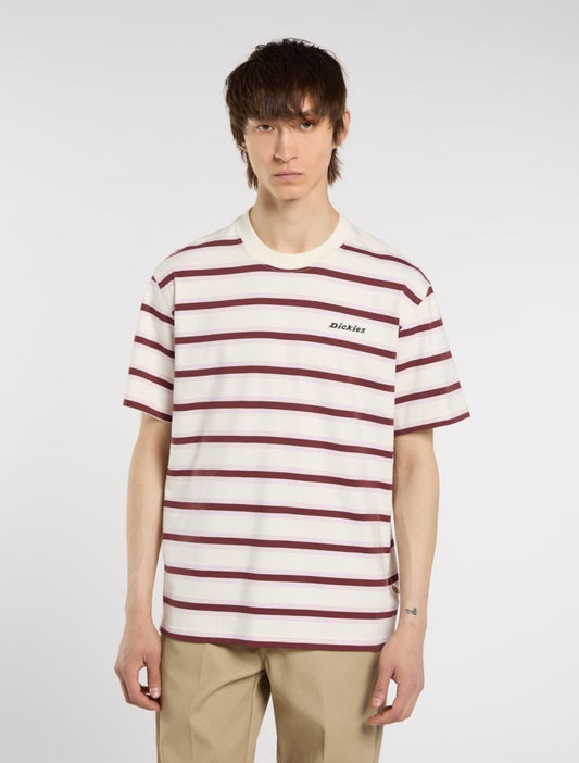 Dickies York Stripe Tee - Beige