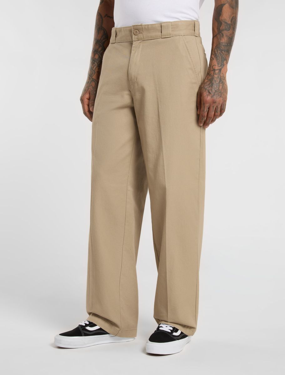 Dickies 247 Loose Work Trousers - Khaki - Kubanna