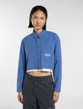 Dickies | Shalimar Cropped Shirt - Dutch Blue