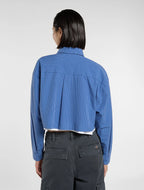 Dickies | Shalimar Cropped Shirt - Dutch Blue