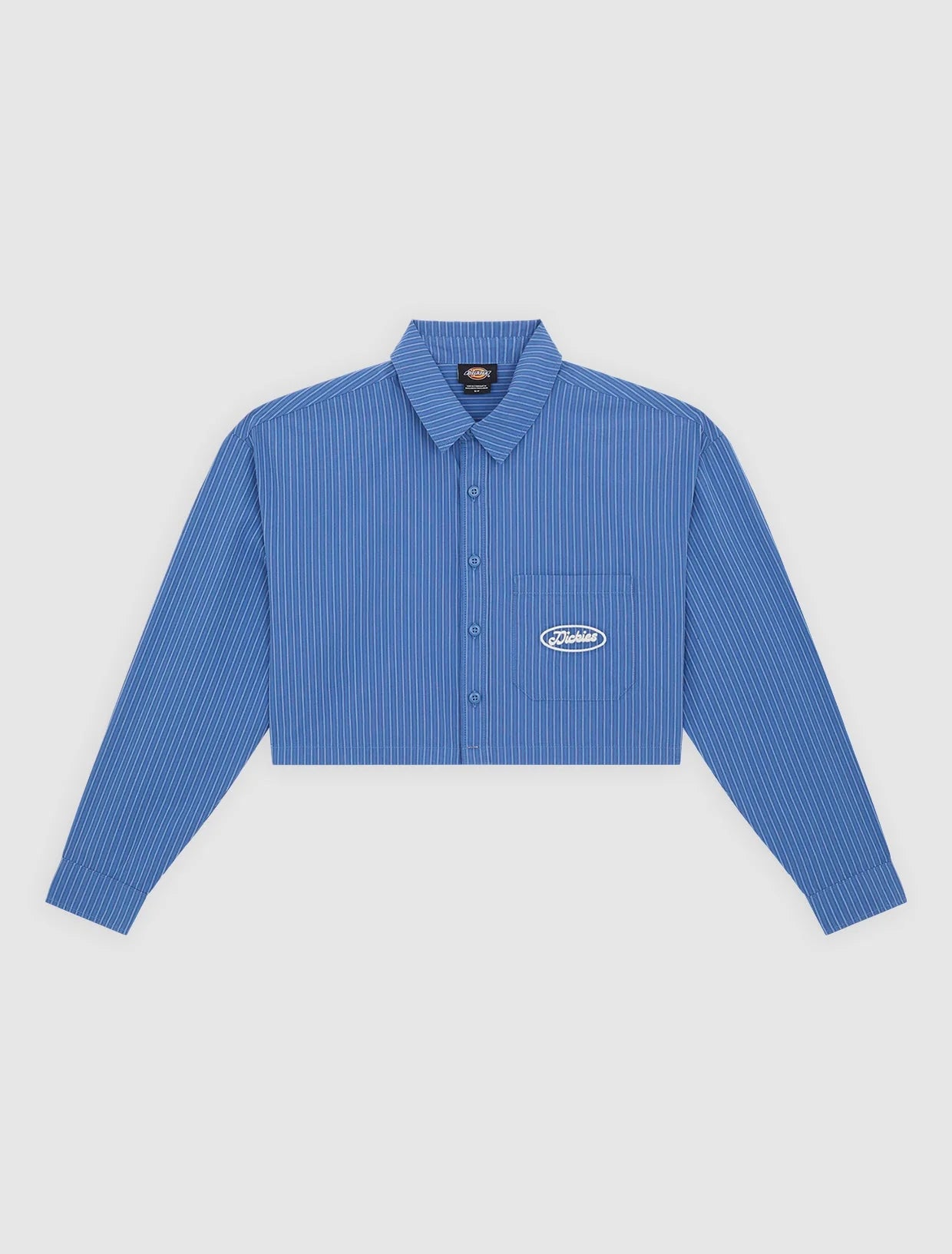 Dickies | Shalimar Cropped Shirt - Dutch Blue