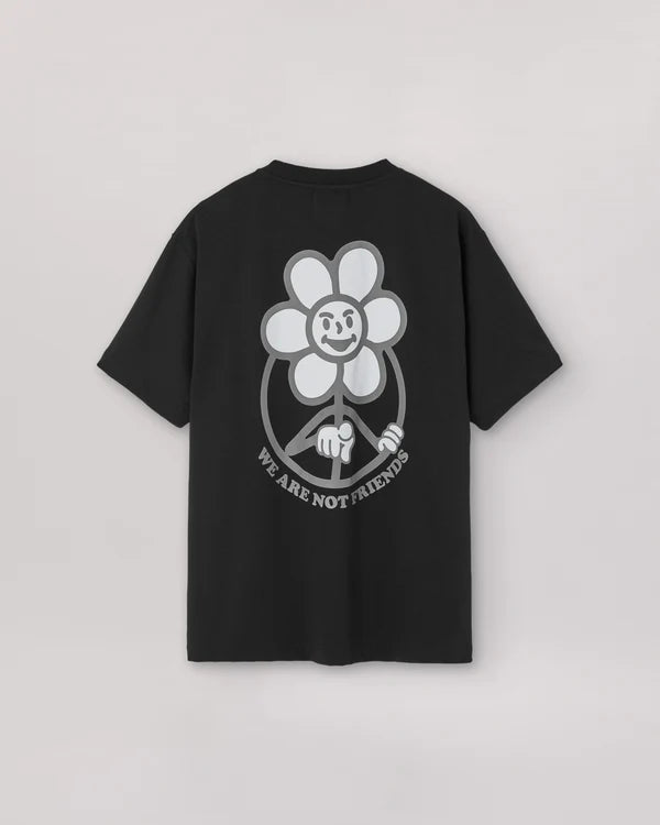 WANF Daisy Dark T-Shirt - Black