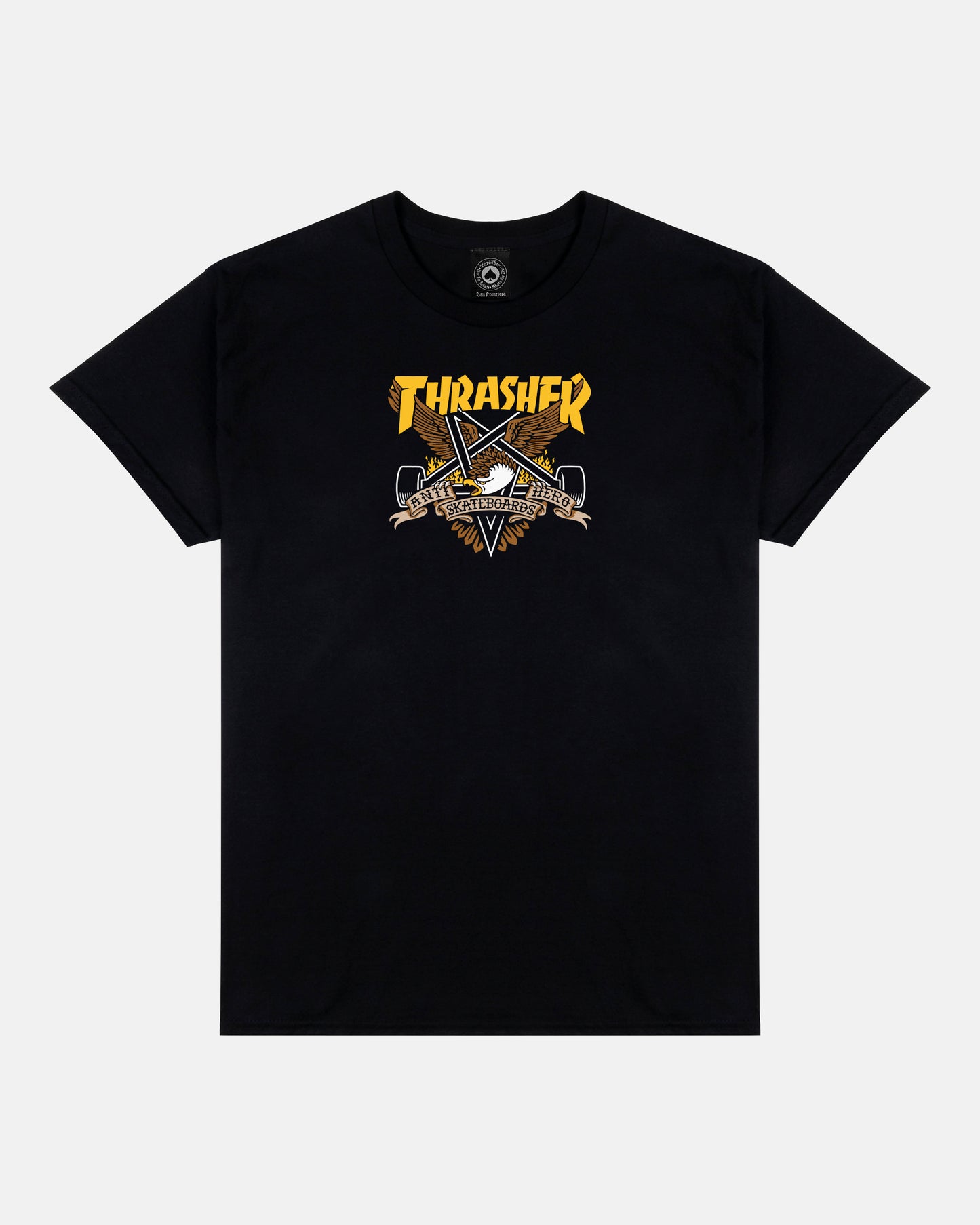 Thrasher x Anti Hero Eaglegram Tee - Black
