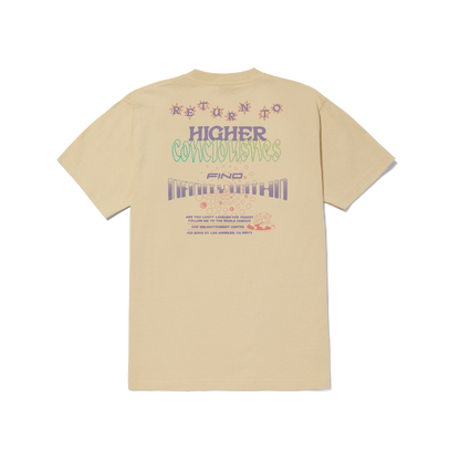 HUF Enlightenment Center S/S Tee - Wheat