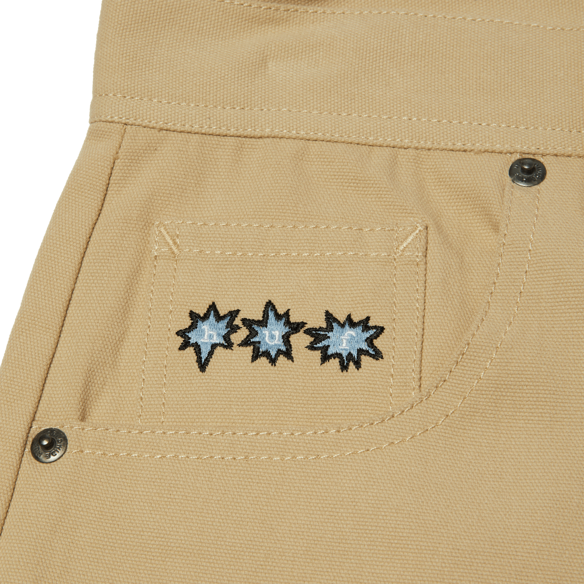 HUF Enlightenment Work Short - Khaki - Kubanna