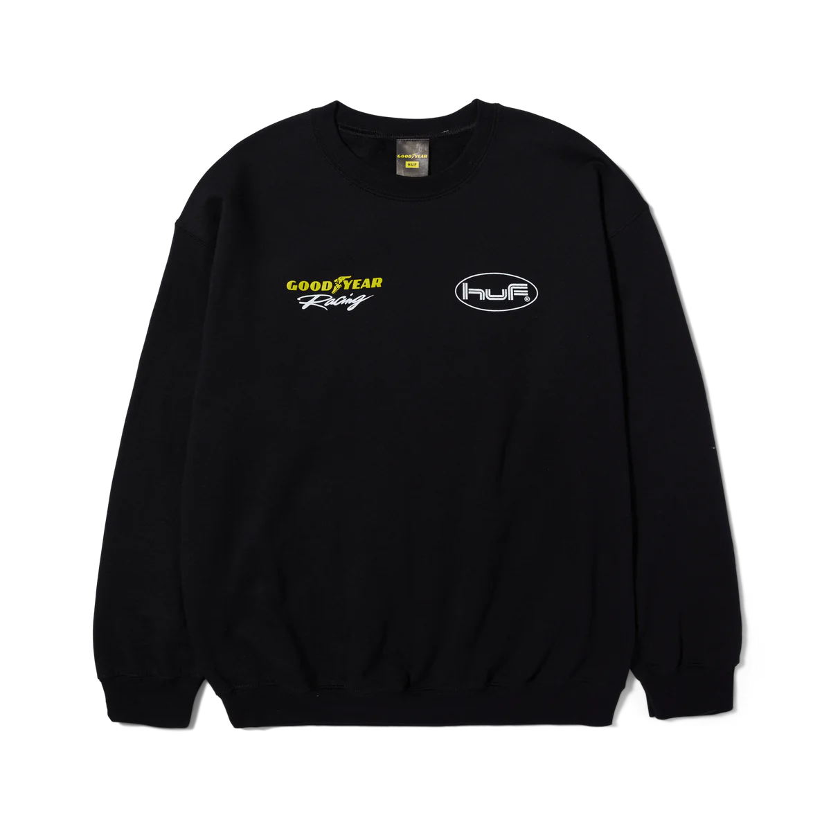 HUF X GOODYEAR F1 Crewneck - Black