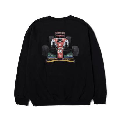 HUF X GOODYEAR F1 Crewneck - Black