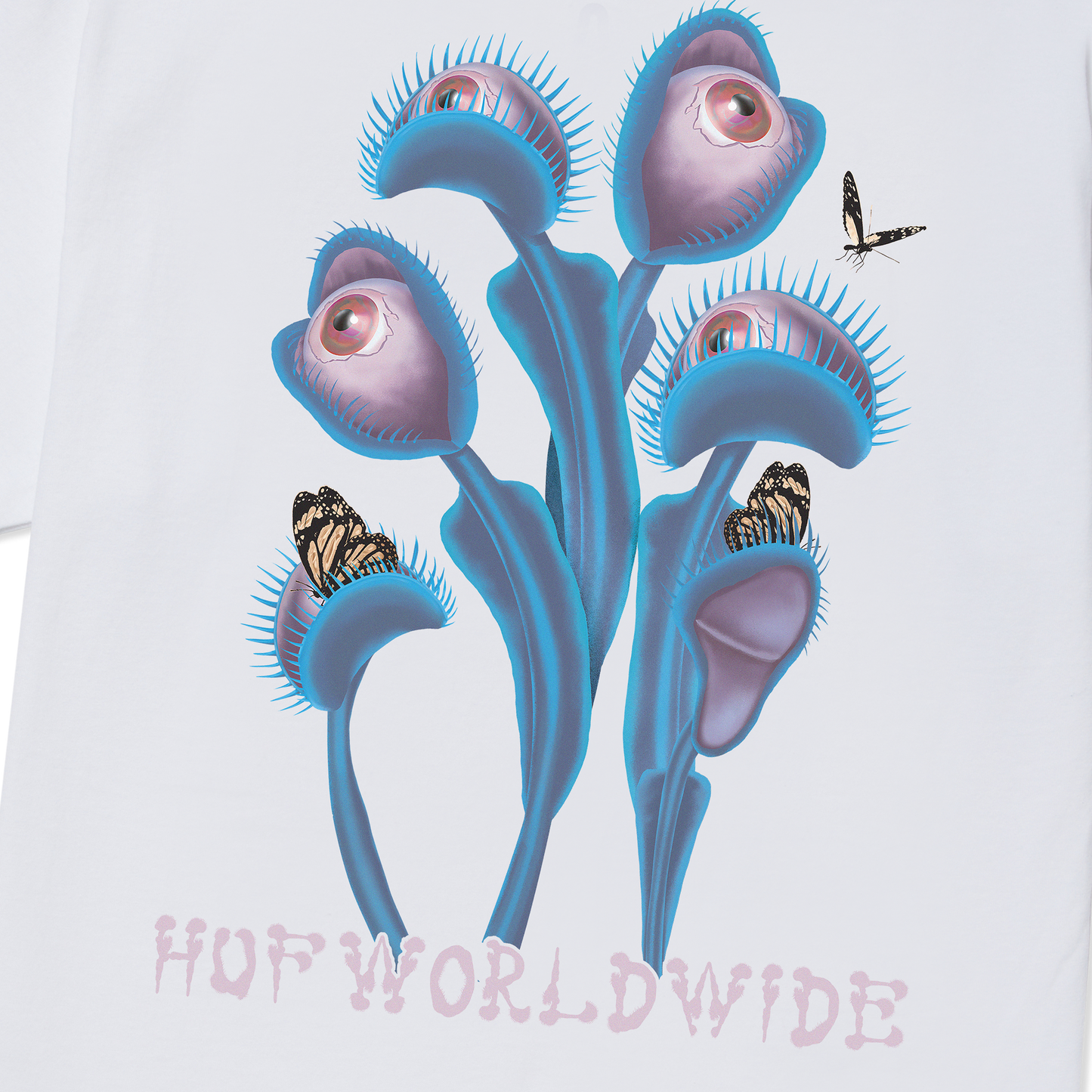 HUF Fly Trap S/S Tee - White