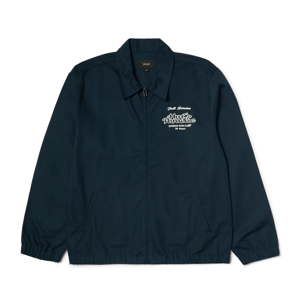 HUF Full Service Shop Jacket - Navy - Kubanna