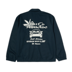 HUF Full Service Shop Jacket - Navy - Kubanna