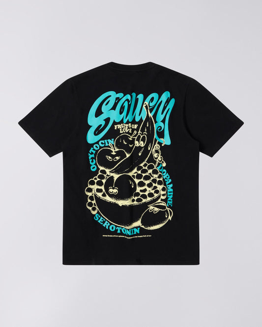Edwin Fruits Of Love Tee - Black
