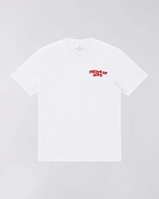 Edwin Fruits Of Love Tee - White
