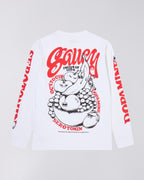 Edwin Fruits Of Love L/S Tee - White - Kubanna