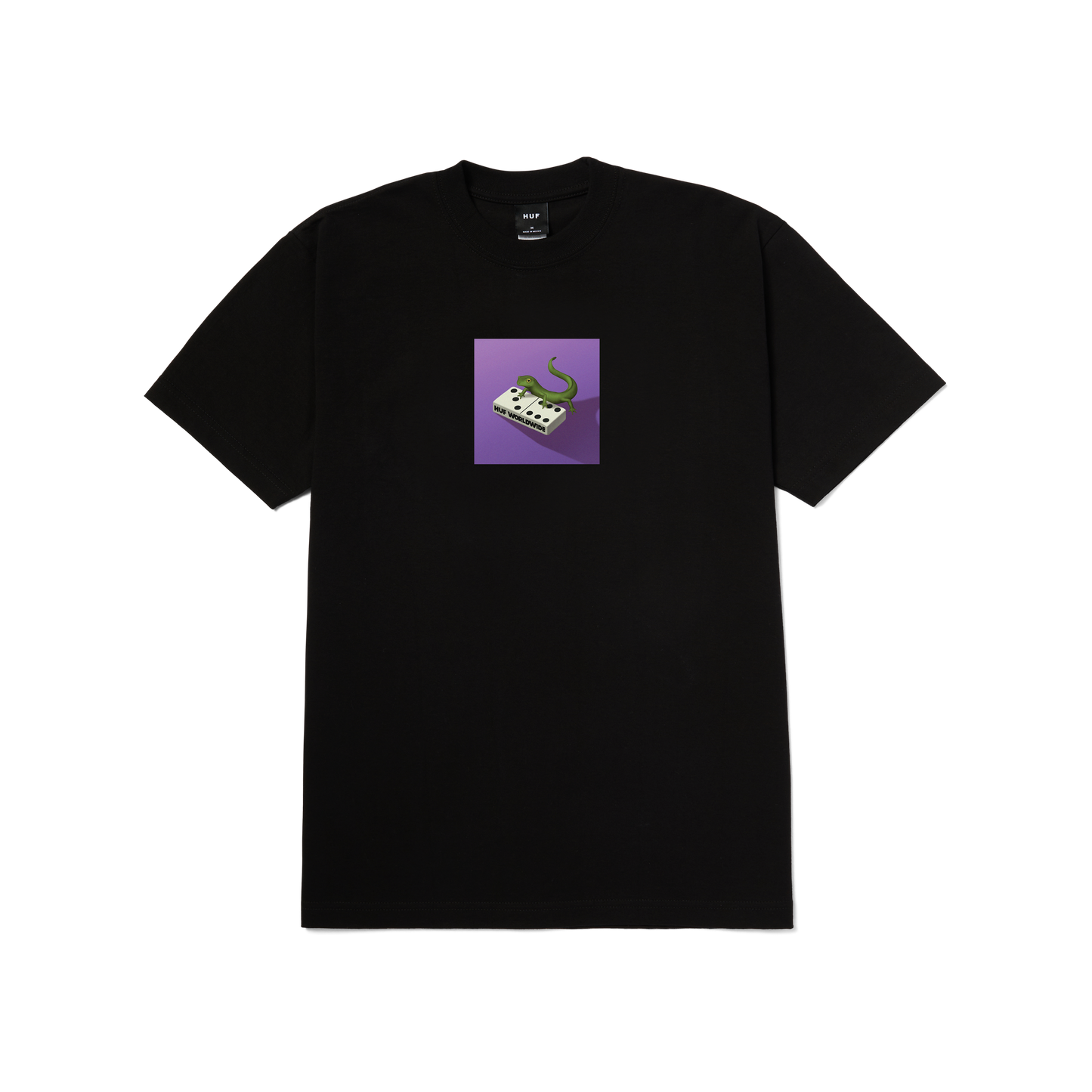 HUF Gecko S/S Tee - Black