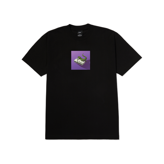 HUF Gecko S/S Tee - Black