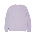 HUF GRID CREWNECK SWEATER - Dust Purple - Kubanna