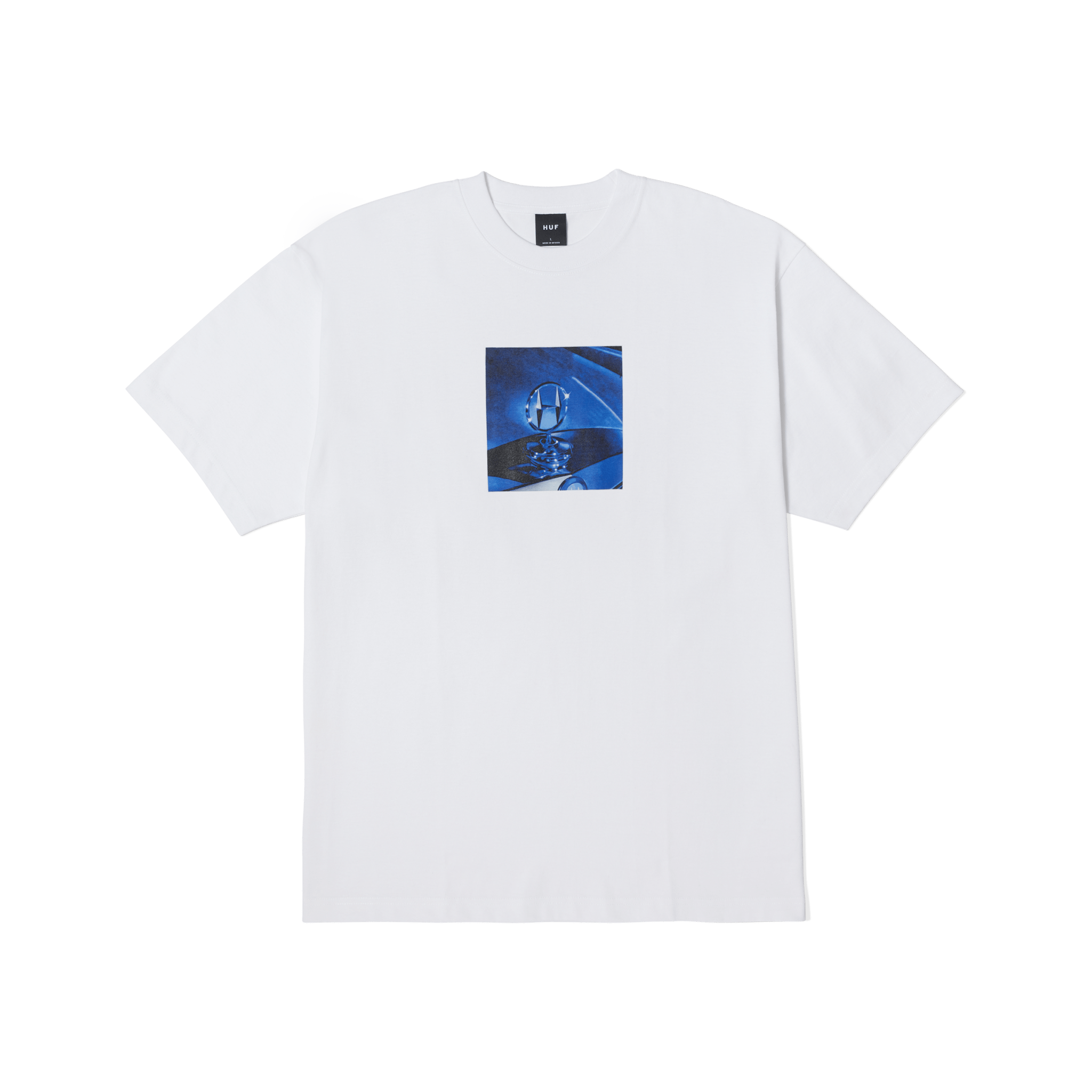 HUF H Class Emblem S/S Tee - White - Kubanna