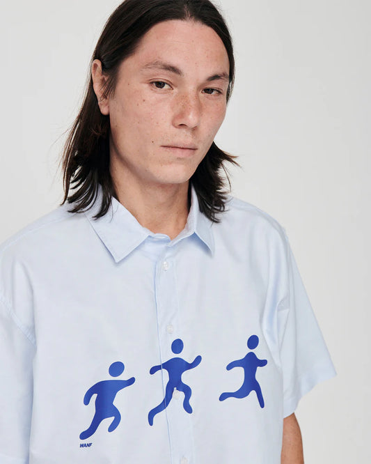 WANF Hashiru Shirt - Blue