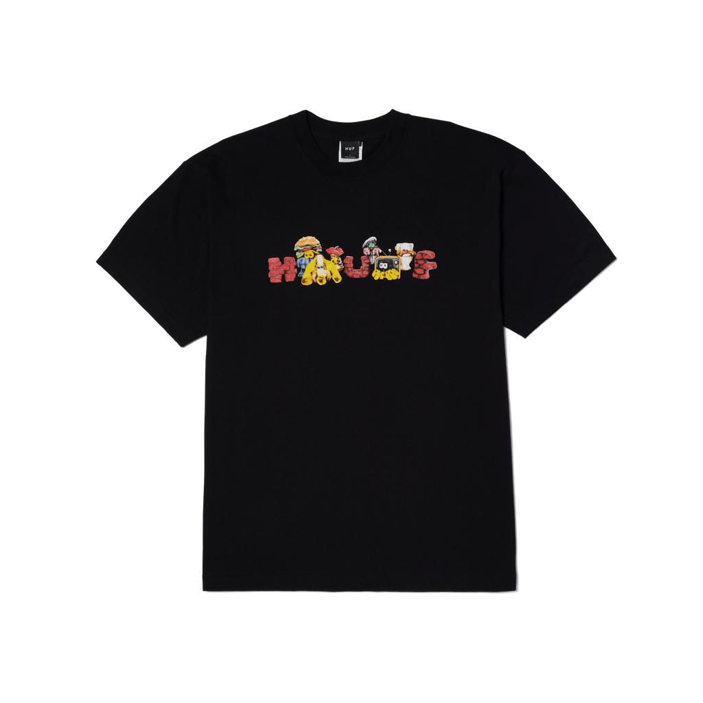 HUF HAVECOOTH S/S TEE - Black - Kubanna