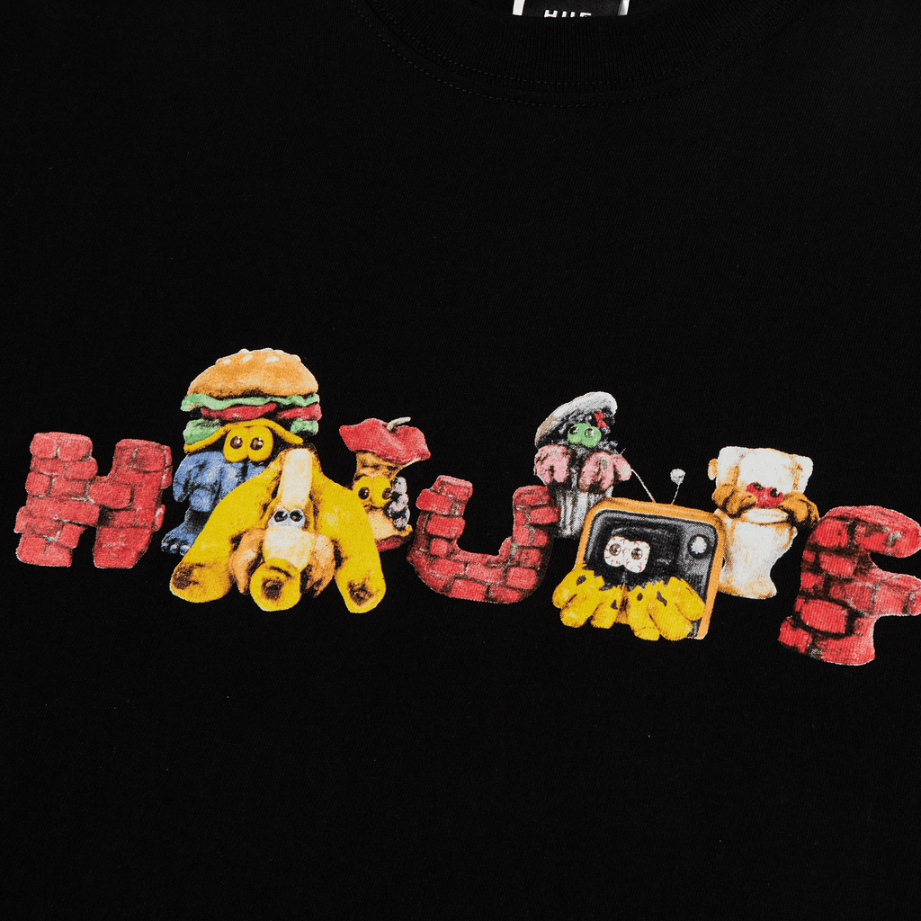 HUF HAVECOOTH S/S TEE - Black - Kubanna