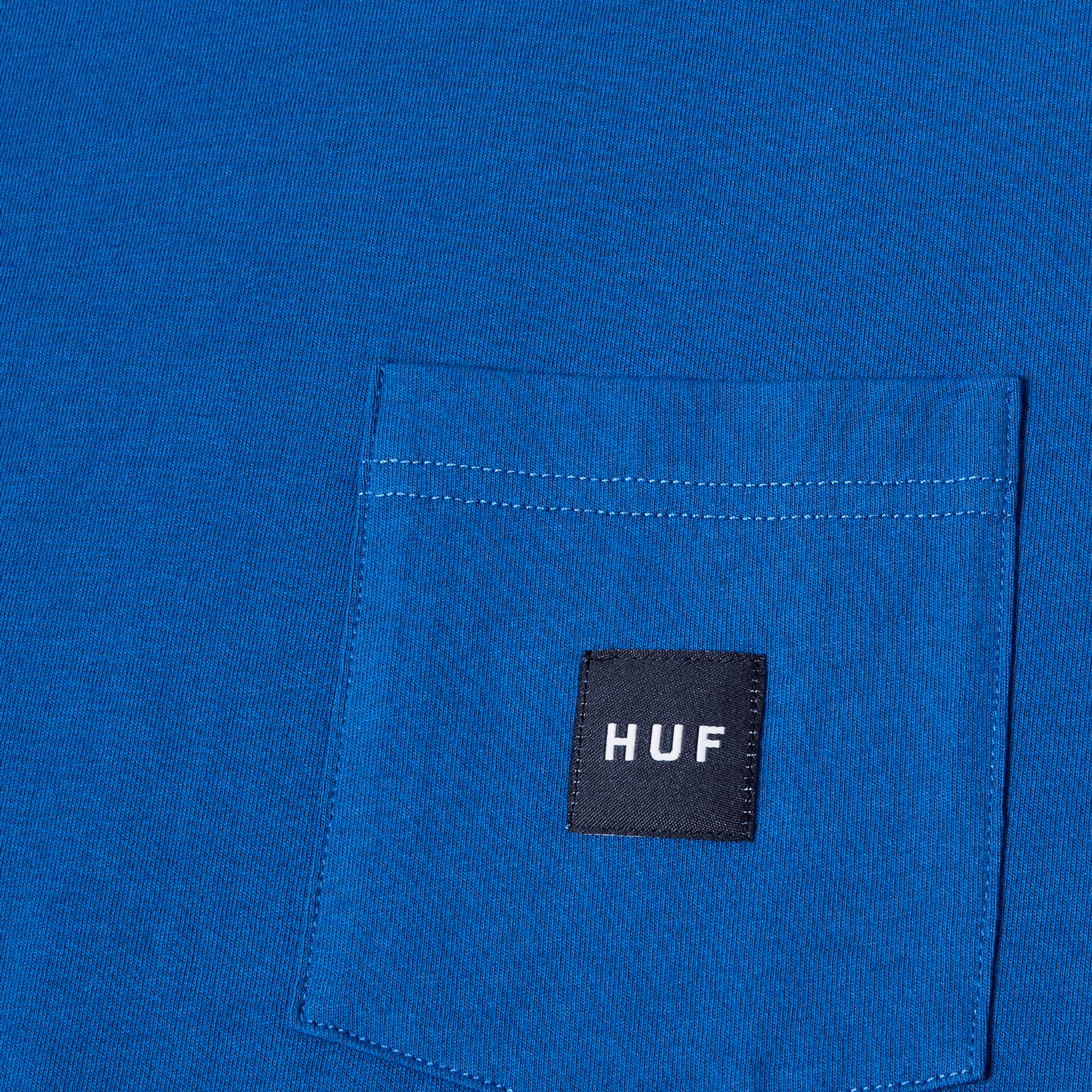HUF SET BOX LOGO S/S POCKET TEE - Cobalt Blue - Kubanna