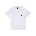 HUF SET BOX LOGO S/S POCKET TEE - White - Kubanna