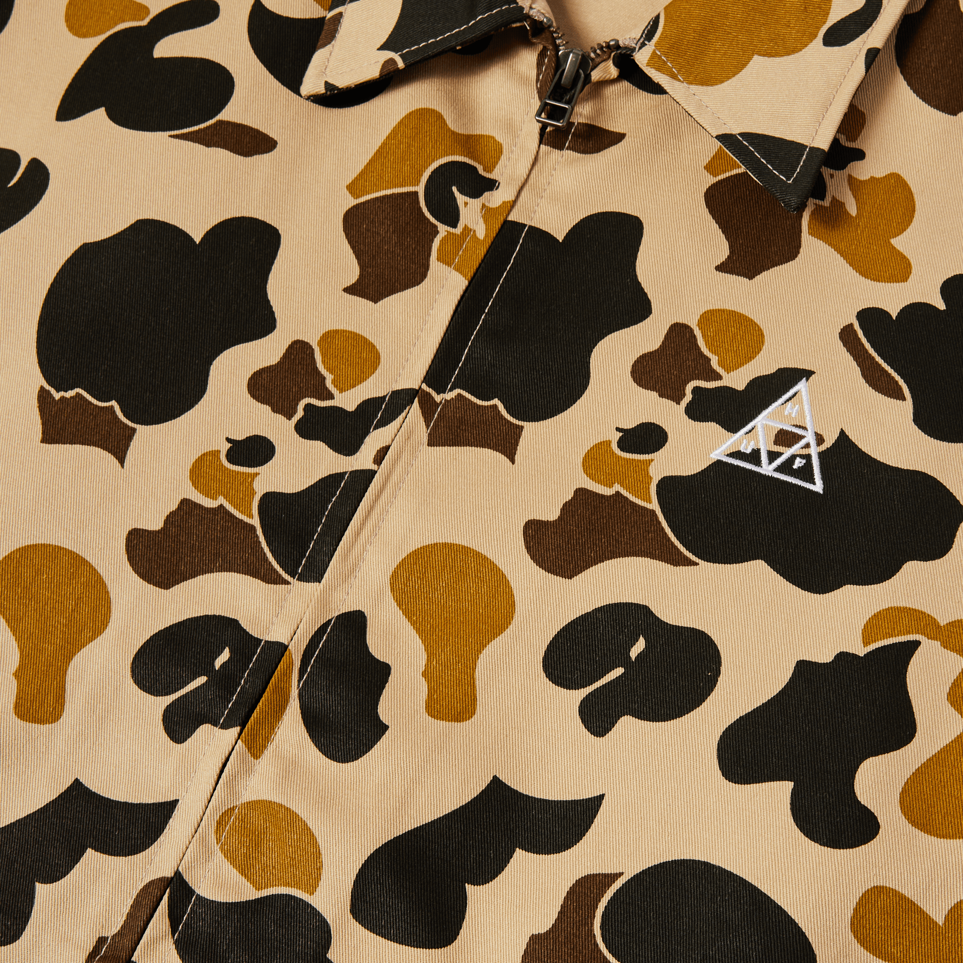 HUF SET MEGABLAST CAMO SHOP JACKET - Duck Camo - Kubanna