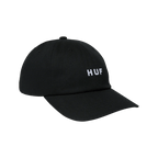 HUF SET OG CV 6 - PANEL HAT - Black - Kubanna