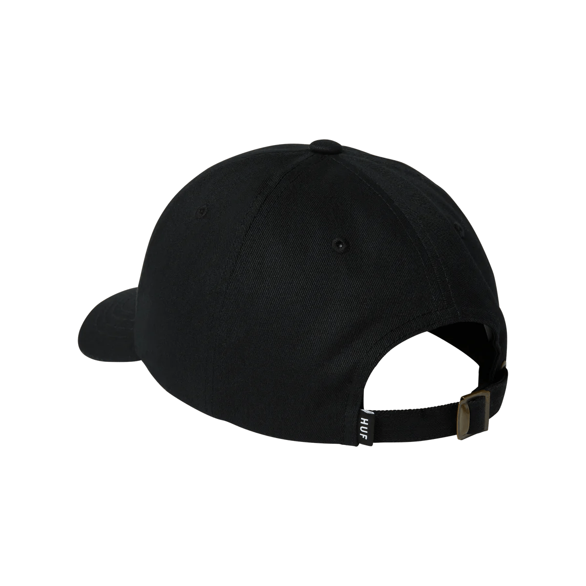 HUF SET OG CV 6 - PANEL HAT - Black - Kubanna