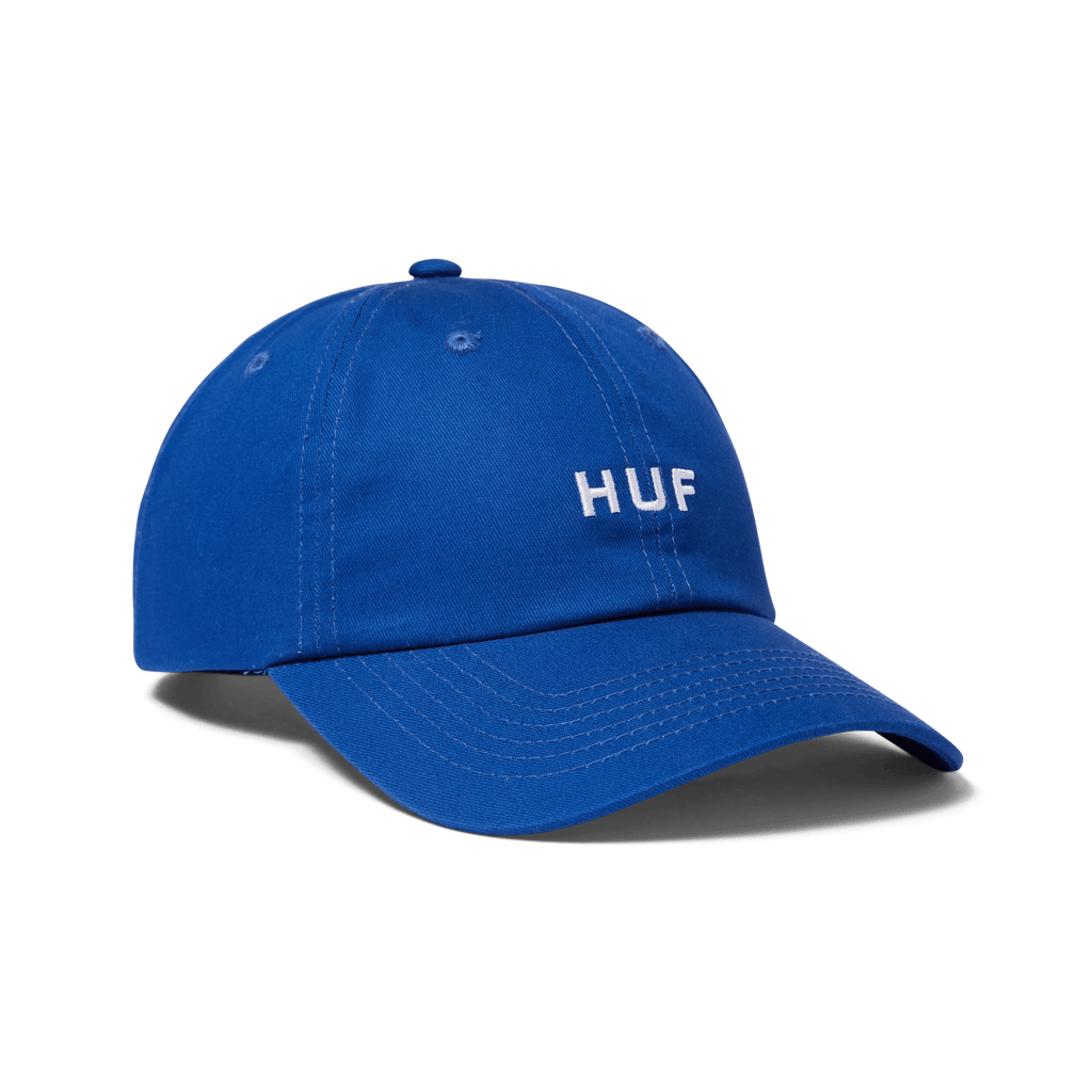 HUF SET OG CV 6 - PANEL HAT - Cobalt Blue - Kubanna