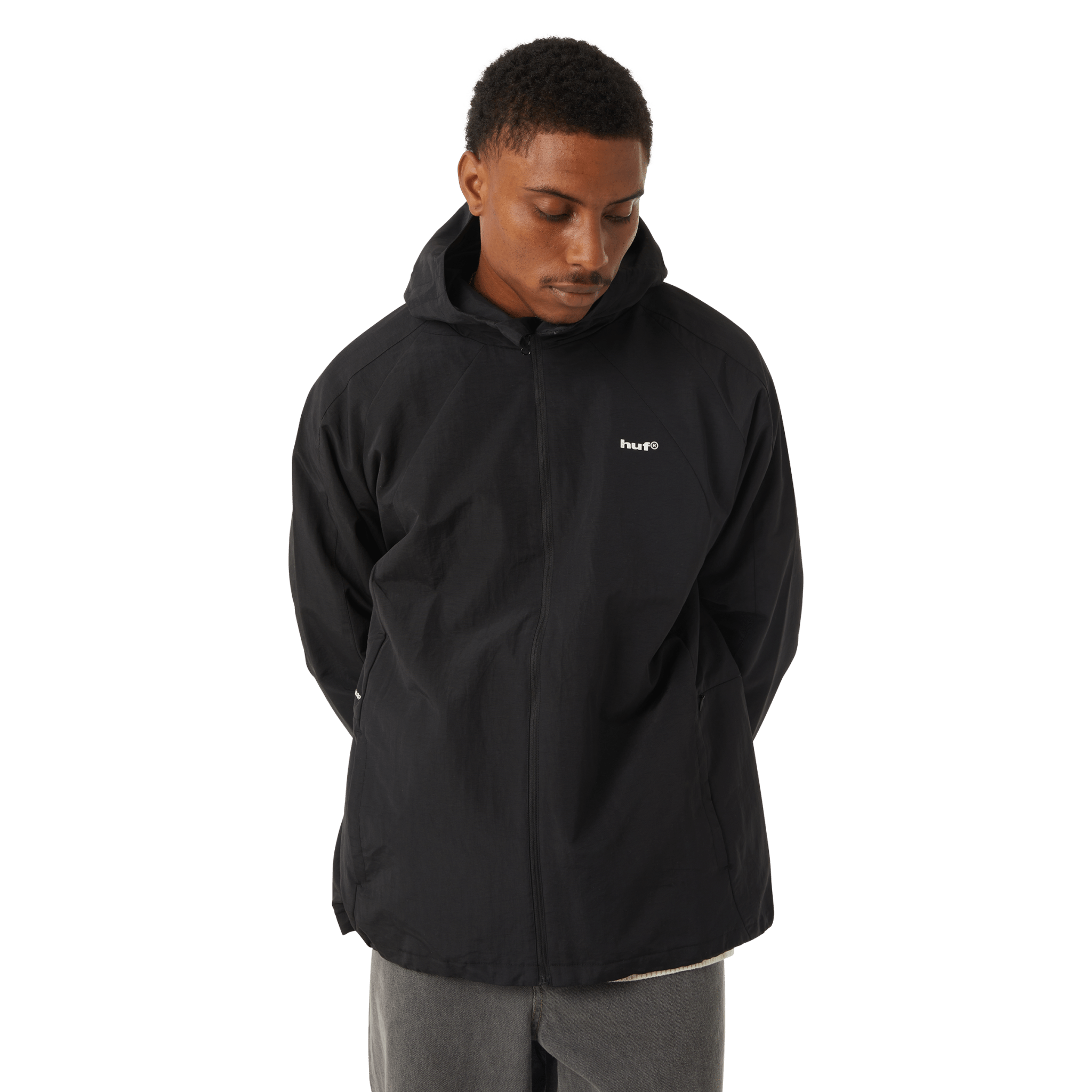 HUF Set Shell Jacket - Blackout - Kubanna