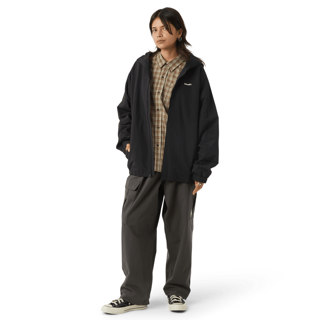 HUF Set Shell Jacket - Blackout - Kubanna