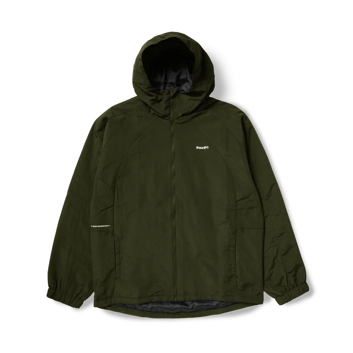 HUF Set Shell Jacket - Hunter Green