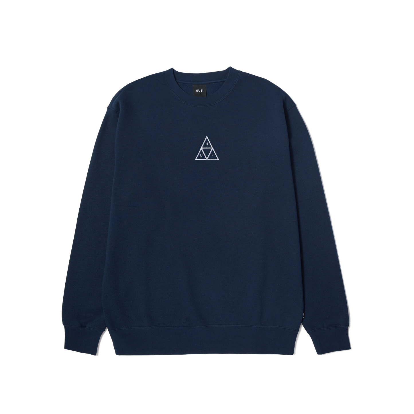 HUF Set Triple Triangle Crewneck - Nightshade