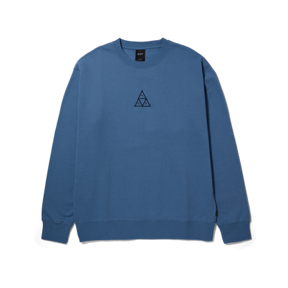 HUF Set Triple Triangle Crewneck - Slate Blue