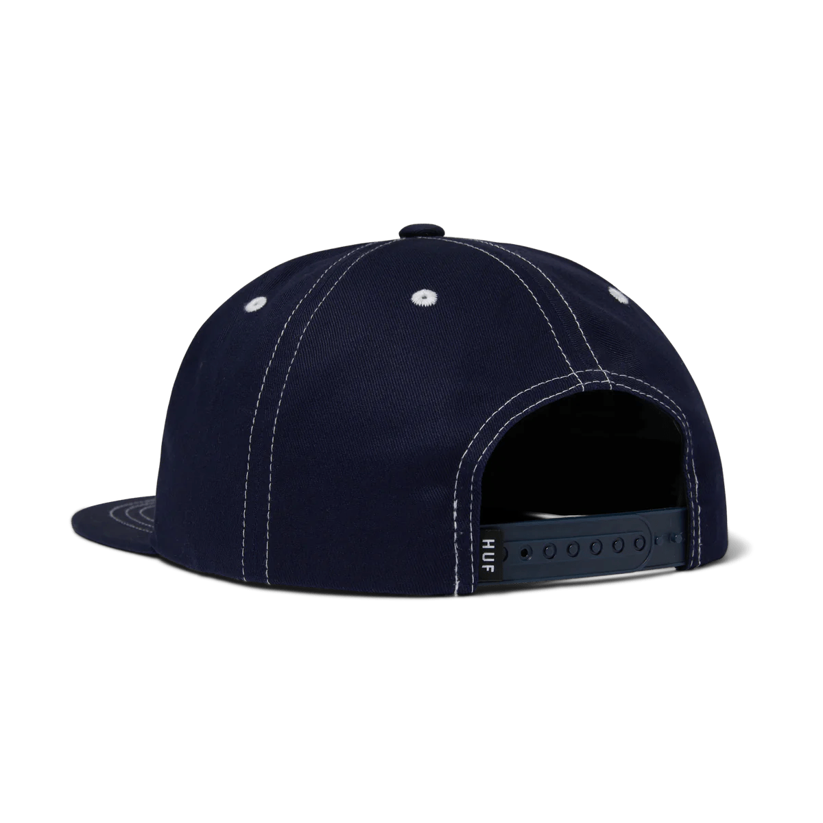 HUF SET TRIPLE TRIANGLE SNAPBACK - Navy/White - Kubanna