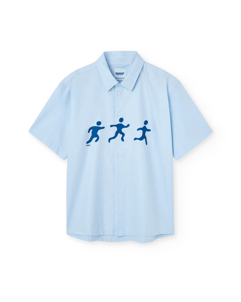 WANF Hashiru Shirt - Blue - Kubanna
