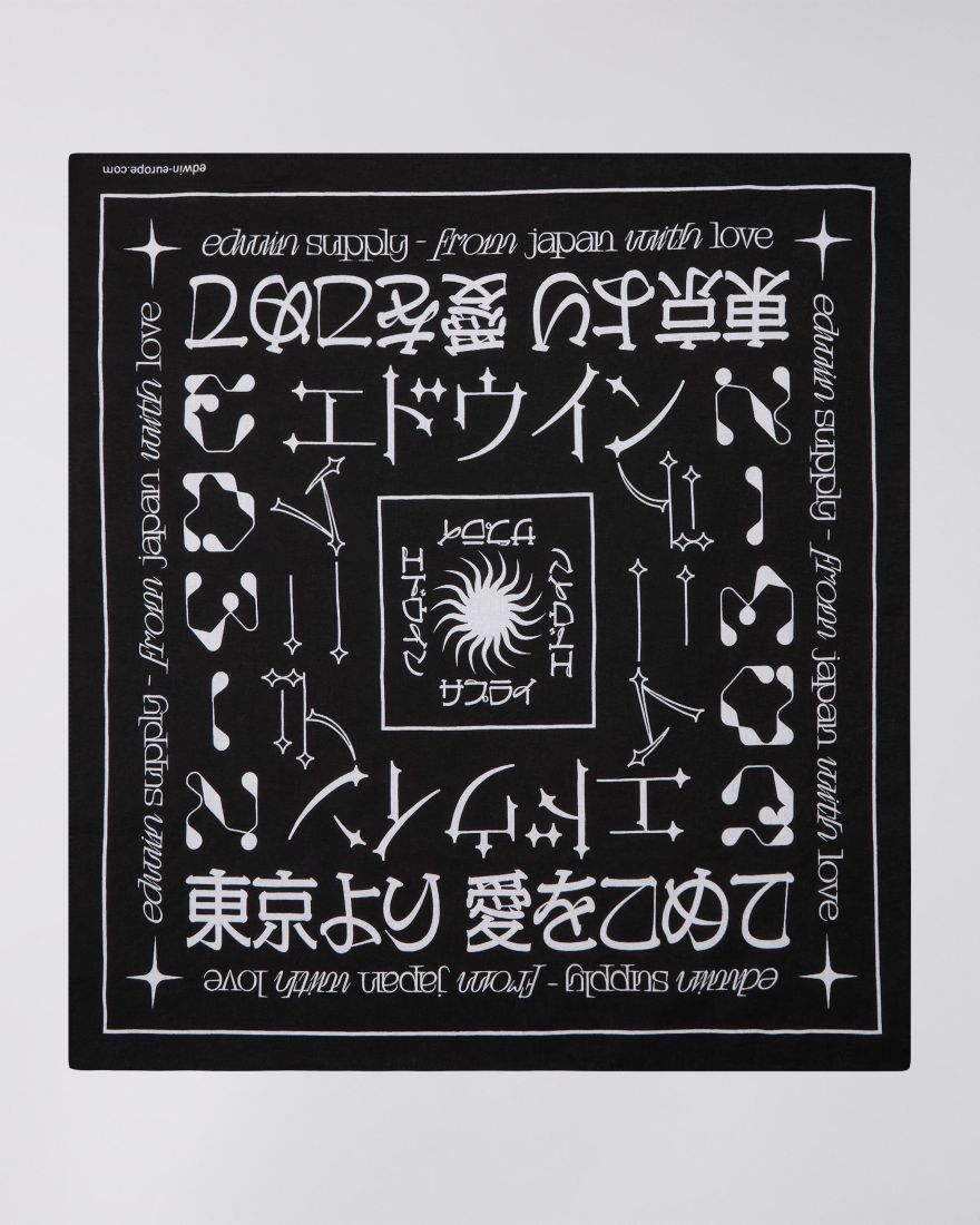 Edwin Bandana - Black - Kubanna