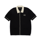 HUF ICARUS S/S KNIT TOP - Black - Kubanna