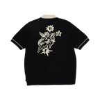HUF ICARUS S/S KNIT TOP - Black - Kubanna