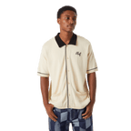 HUF ICARUS S/S KNIT TOP - Natural - Kubanna