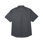 HUF ICARUS S/S OXFORD SHIRT - Washed Black - Kubanna