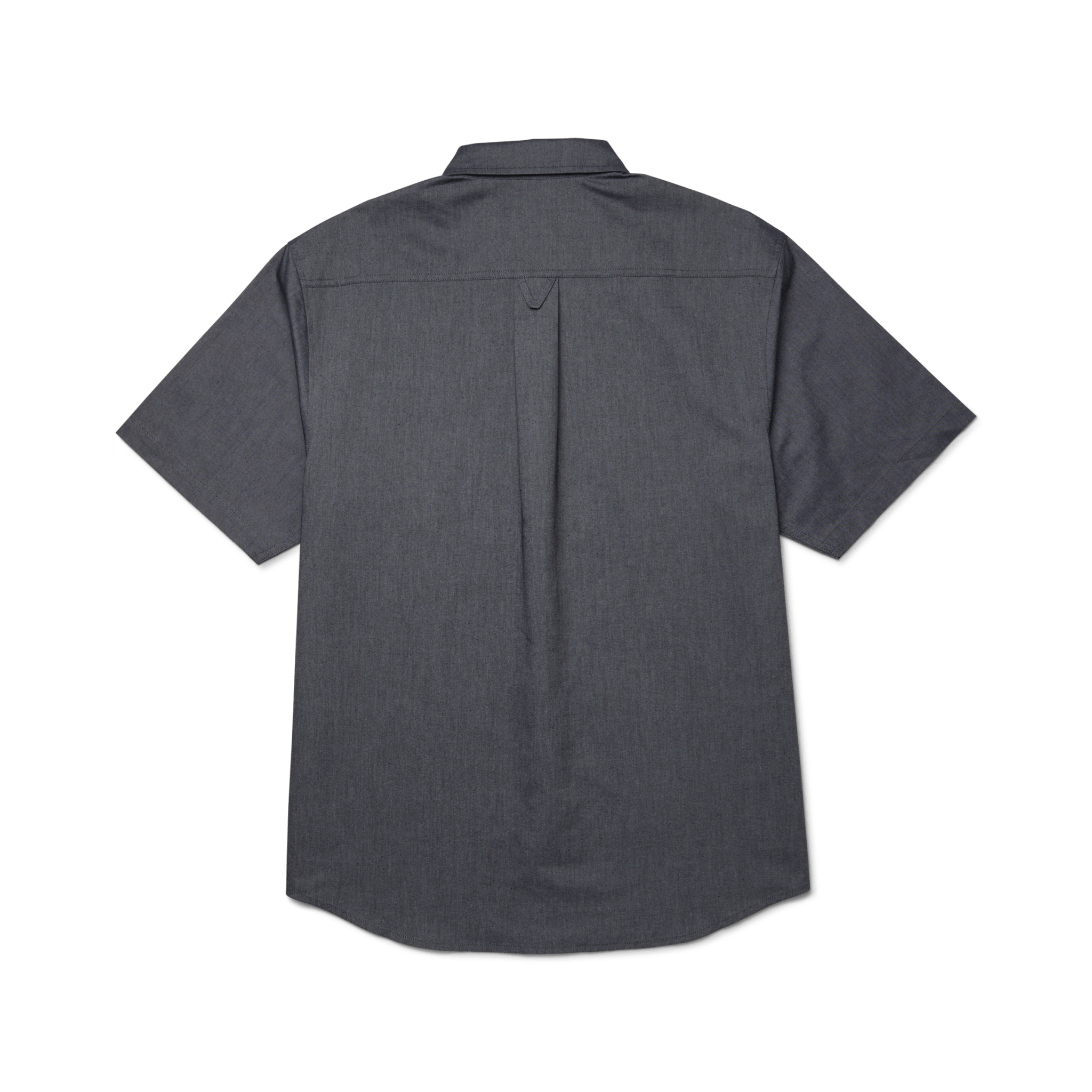 HUF ICARUS S/S OXFORD SHIRT - Washed Black - Kubanna