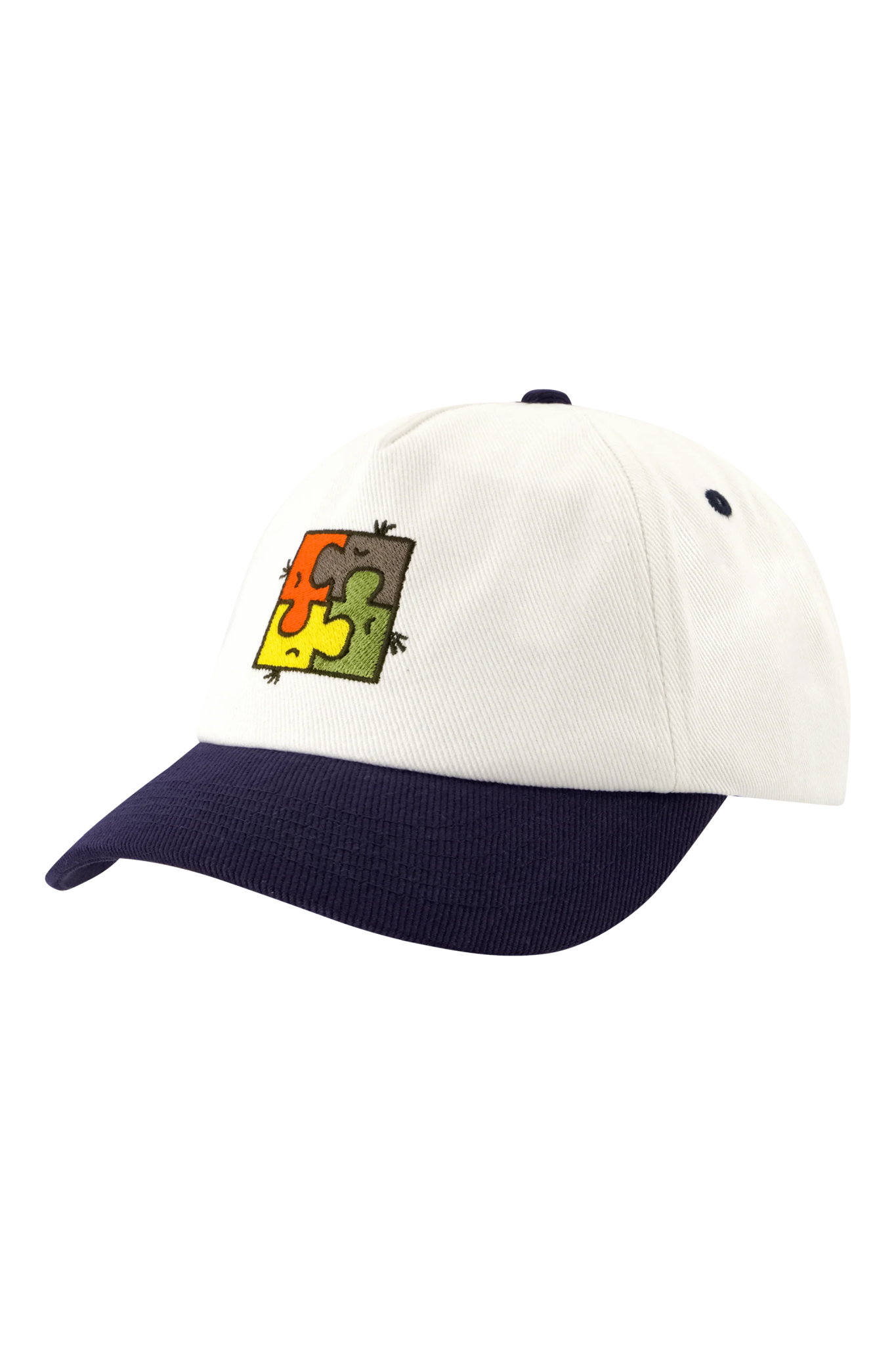 The New Originals Unity Tone Cap - White Alyssum/Navy - Kubanna